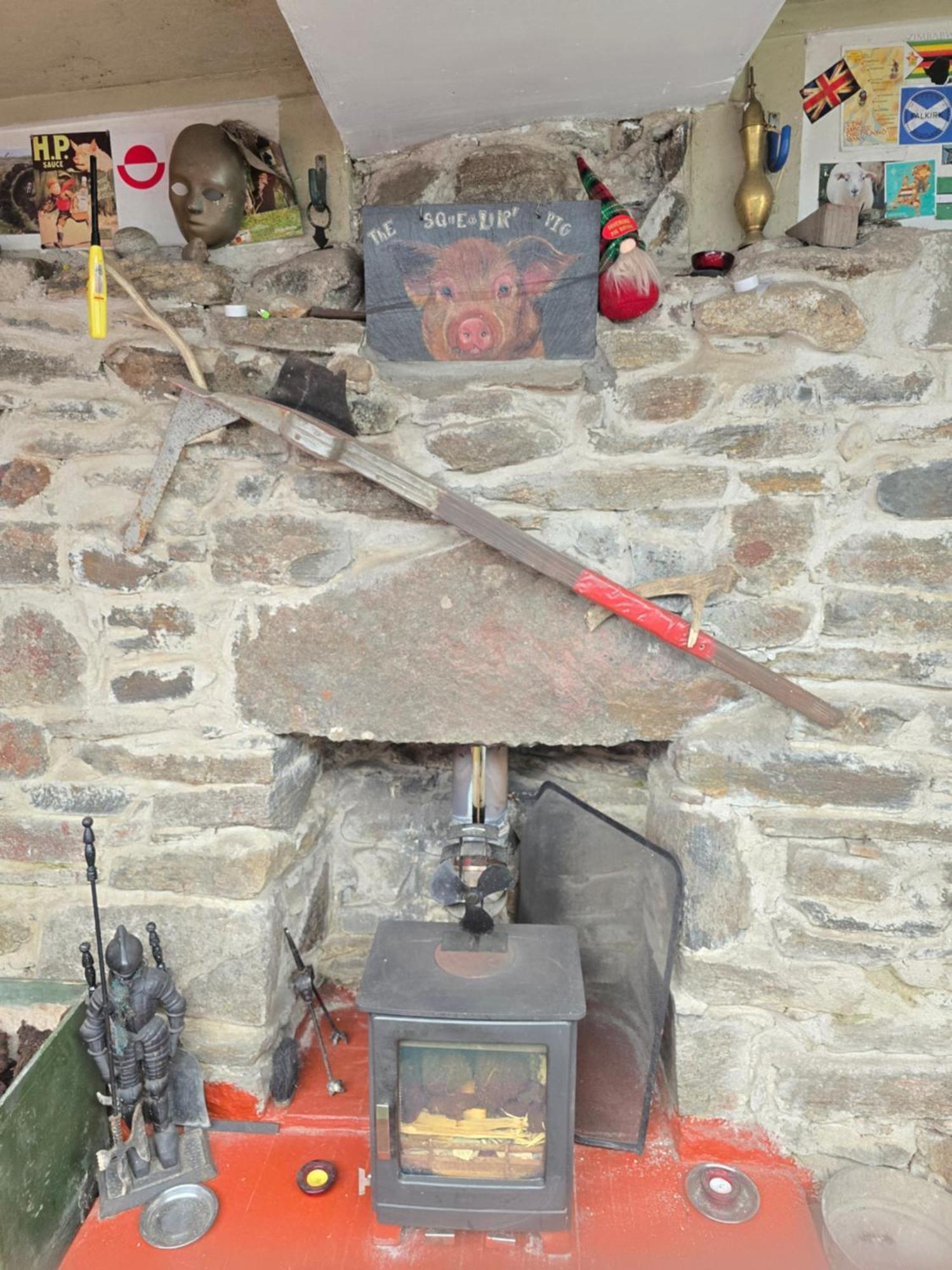 Villa Squealing Pig Bothy Barvas Esterno foto